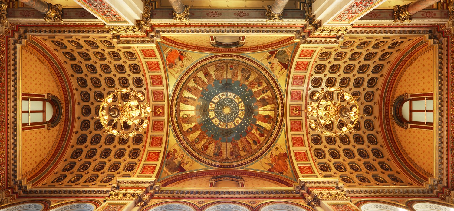 Grand Staircase ceiling